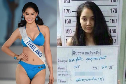 Hoa hậu Trái đất Thái Lan bị bắt khi đang “đập đá” tại nhà nghỉ