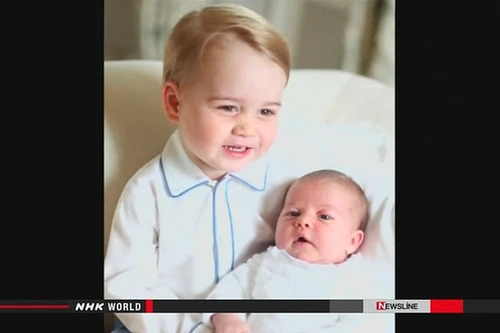 Anh công bố những bức ảnh đầu tiên của Công chúa Charlotte