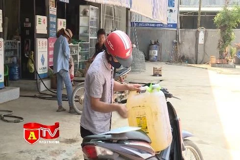 Nguy cơ cháy nổ từ việc tích trữ xăng dầu