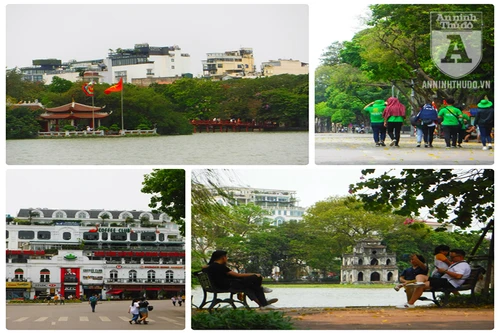 [Video] Chiêm ngưỡng Hồ Gươm "lạ lùng" trong ngày đầu tiên của dịp nghỉ lễ