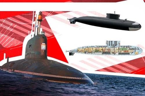 [ẢNH] Tàu ngầm Nga có thể tiêu diệt hàng không mẫu hạm Mỹ trong 4 bước?