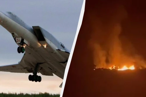 Máy bay ném bom Tu-22M3 rơi ở khu vực Irkutsk