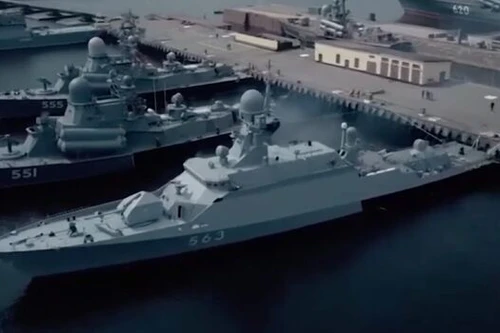 Tàu tên lửa Serpukhov bị vô hiệu hóa sau vụ cháy bí ẩn