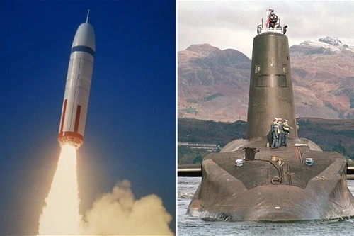 Tên lửa đạn đạo Trident lại thất bại khi phóng từ tàu ngầm hạt nhân Vanguard