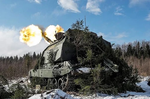 Nhiệm vụ đặc biệt của pháo tự hành Msta-S Nga trên chiến trường Ukraine
