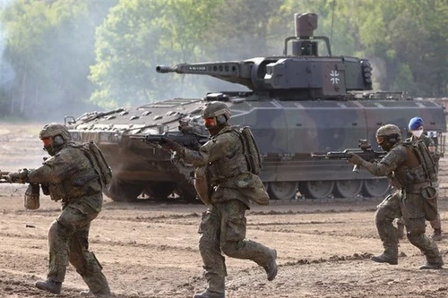 Nga lo ngại khi lữ đoàn phản ứng nhanh của Đức tới Litva giữa lúc căng thẳng