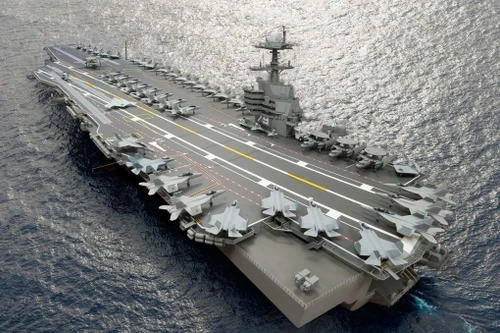 Tàu sân bay Gerald R. Ford 'ăn thịt' chiếc Kenedy để sớm trở lại hoạt động