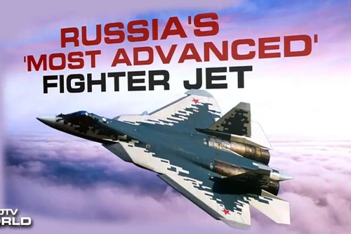 Tiêm kích Su-57 trở thành 'ngôi sao' tại Triển lãm hàng không Aero India 2025