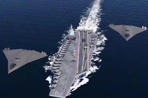 Trung Quốc cấp tốc chế tạo tàu sân bay hạt nhân Type 004 và tiêm kích tàng hình J-35