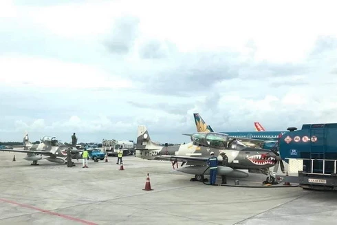 [ẢNH] Phi đội cường kích A29 Super Tucano bất ngờ có mặt tại Việt Nam