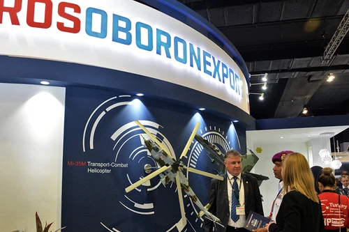 Công ty Rosoboronexport thông báo khối lượng xuất khẩu vũ khí Nga đạt kỷ lục mới