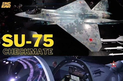 [ẢNH] Su-75 Checkmate sẽ ‘hất cẳng’ Rafale khỏi gói thầu MMRCA của Ấn Độ?