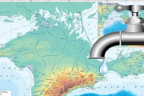 [ẢNH] Ukraine quyết cắt nguồn cấp nước cho Crimea