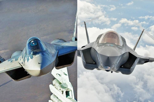 Su-57 có tên lửa siêu thanh nhưng F-35 được trang bị bom hạt nhân trọng lực