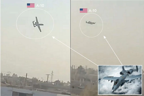 Cường kích A-10 Mỹ bất ngờ tấn công dữ dội Quân đội Syria