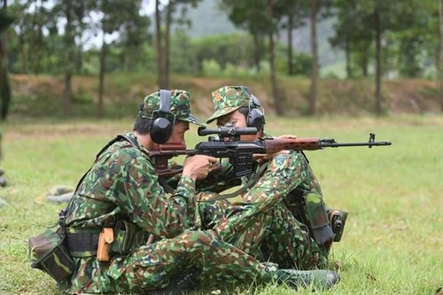 [ẢNH] Việt Nam dẫn đầu nội dung Xạ thủ bắn tỉa tại Army Games 2021