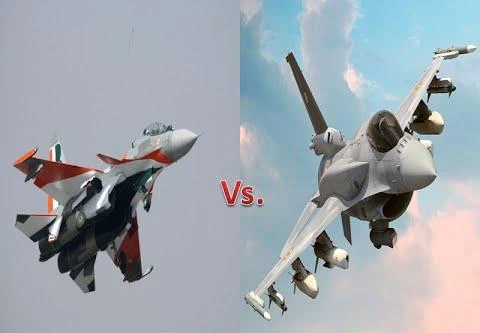 [ẢNH] Sự thực 2 chiếc Su-30MKI Ấn Độ đẩy lui cùng lúc 8 F-16 Pakistan