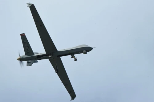 Máy bay Mỹ mang tên lửa áp sát khu vực tàu hải quân Nga trục vớt UAV MQ-9 Reaper