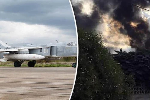 [ẢNH] Tháng "ma ám" của Không quân Nga: Thêm Su-24 bị rơi ở Perm