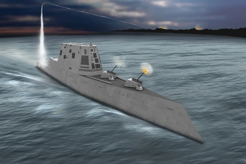 Khu trục hạm Zumwalt sắp có tên lửa siêu thanh mạnh ngang Zircon