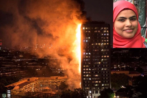 Khoảnh khắc cuối cùng của 3 mẹ con trong tòa tháp 27 tầng bốc cháy