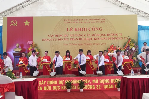 Hà Nội nâng cấp, mở rộng đường 70