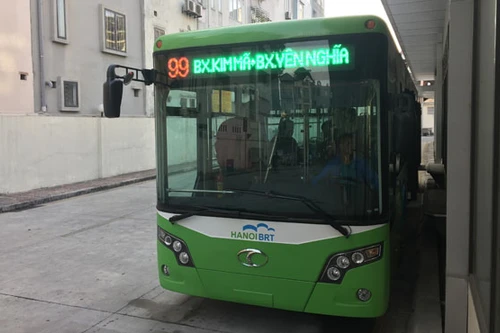 Chạy thử nghiệm kỹ thuật không tải xe buýt nhanh