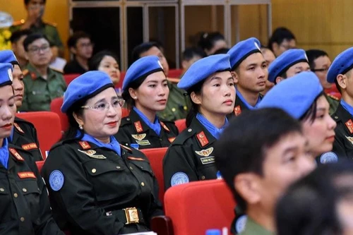 Góp phần nâng cao hình ảnh của Việt Nam trong đảm bảo hòa bình, an ninh thế giới