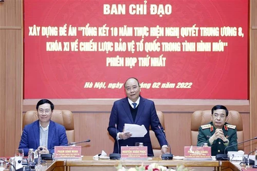 Bảo đảm chất lượng, tiến độ tổng kết 10 năm thực hiện Chiến lược bảo vệ Tổ quốc trong tình hình mới 