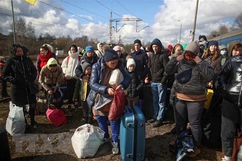 Hành trình di tản tuyệt vọng của người dân Ukraine