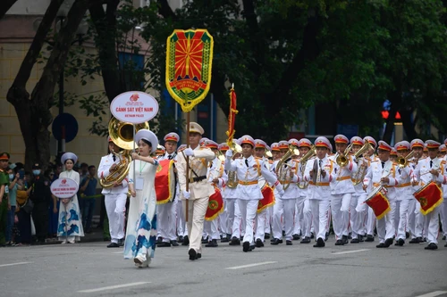 Nhạc hội Cảnh sát các nước ASEAN+ 2022: Khuấy động phố đi bộ Hồ Gươm 