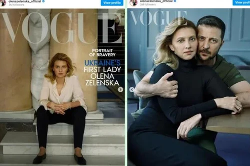 Phản ứng trái chiều khi Đệ nhất phu nhân Ukraine lên bìa Tạp chí Vogue