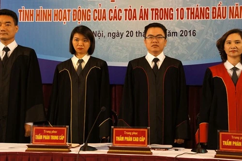 Thẩm phán sẽ mang diện mạo mới khi xét xử