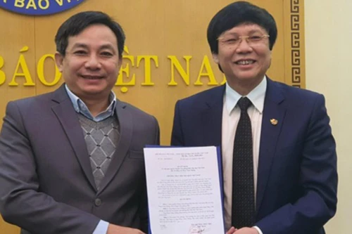 Hội Nhà báo Việt Nam giao quyền Chánh Văn phòng cho ông Phan Toàn Thắng