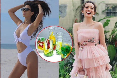 Dàn mỹ nhân Việt tiết lộ công thức detox giữ dáng hiệu quả