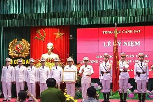 Lễ kỷ niệm 70 Ngày truyền thống của lực lượng CSHS