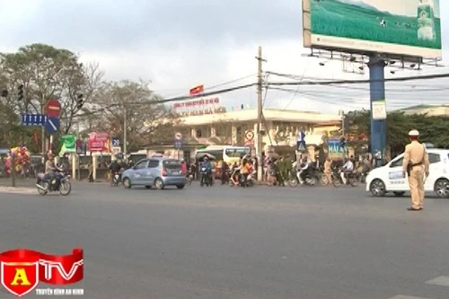 Tình hình ANTT tại các bến xe ở Hà Nội được đảm bảo an toàn