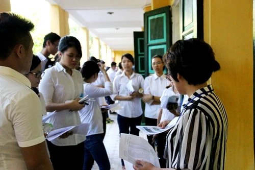 3 môn thi từ 15 điểm trở lên thí sinh mới được xét tuyển ĐH