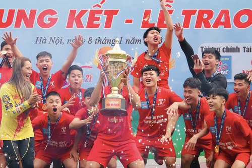 Bảng vàng thành tích 21 mùa giải bóng đá học sinh THPT Hà Nội - An ninh Thủ đô