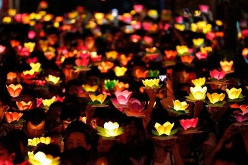 Truyền hình trực tuyến lễ Vu Lan tại 3 điểm cầu: chùa Bái Đính, chùa Giác Ngộ và Nghĩa trang đồi A1