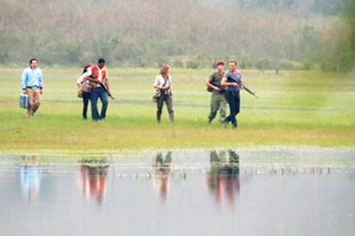 "Hé lộ" những cảnh quay đầu tiên phim King Kong 2 trên đất Quảng Bình