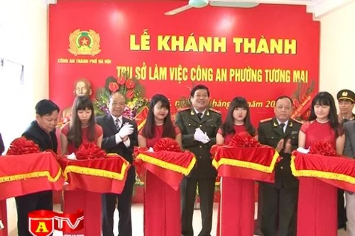 CATP Hà Nội khánh thành trụ sở CAP Tân Mai và Tương Mai
