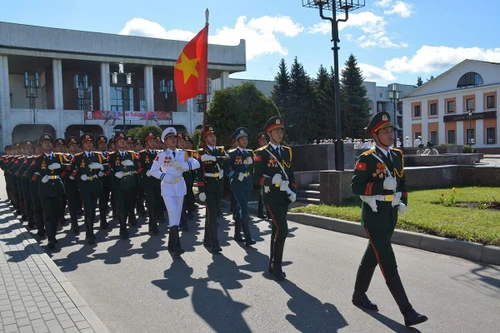 Đoàn QĐND Việt Nam tham gia tổng duyệt Lễ duyệt binh trên Quảng trường Đỏ 