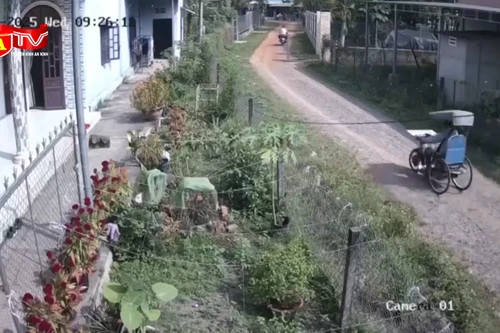 Bắt đối tượng cướp giật tài sản của người khuyết tật 