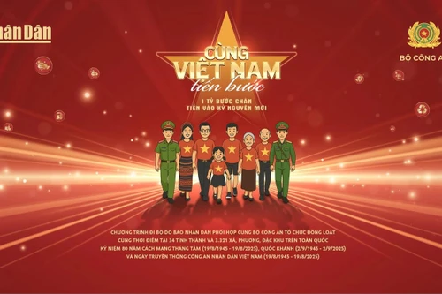 Lễ phát động hoạt động đi bộ Cùng Việt Nam tiến bước