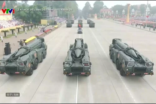 Cận cảnh tổ hợp tên lửa đạn đạo Scud-B tầm bắn 300 km