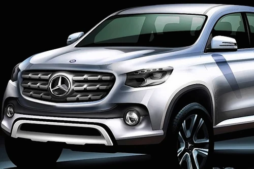 Mercedes sản xuất xe bán tải 1 tấn, dựa theo Nissan Navara NP300