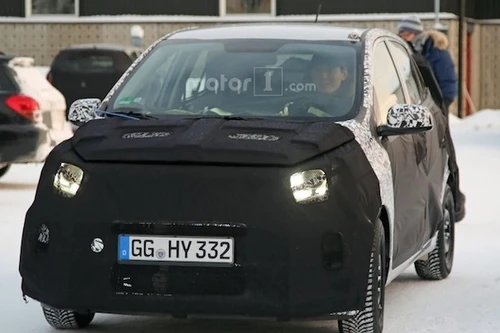 Nguyên mẫu Kia Morning thế hệ mới lộ ảnh "nóng"