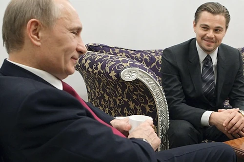 Leonardo DiCaprio mơ được thủ vai Tổng thống Putin
