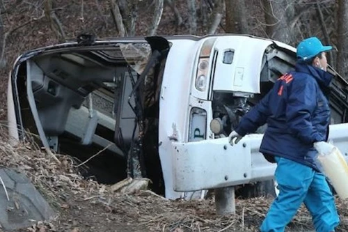 Tai nạn xe buýt ở Nhật Bản, 14 người thiệt mạng